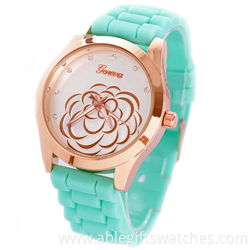 quartz print watch